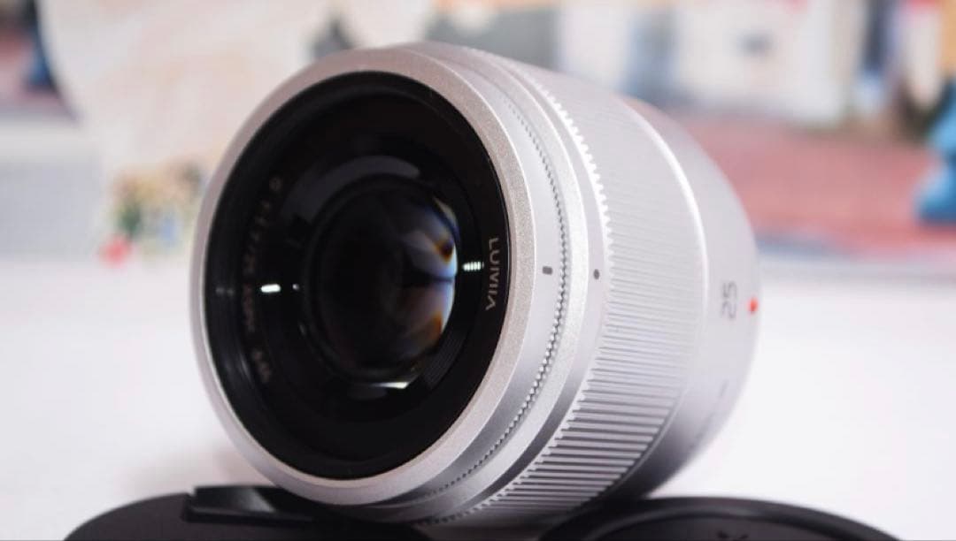 ✨美品✨　❤鮮やかなボケを簡単に❤Lumix G25mm 単焦点レンズ❤