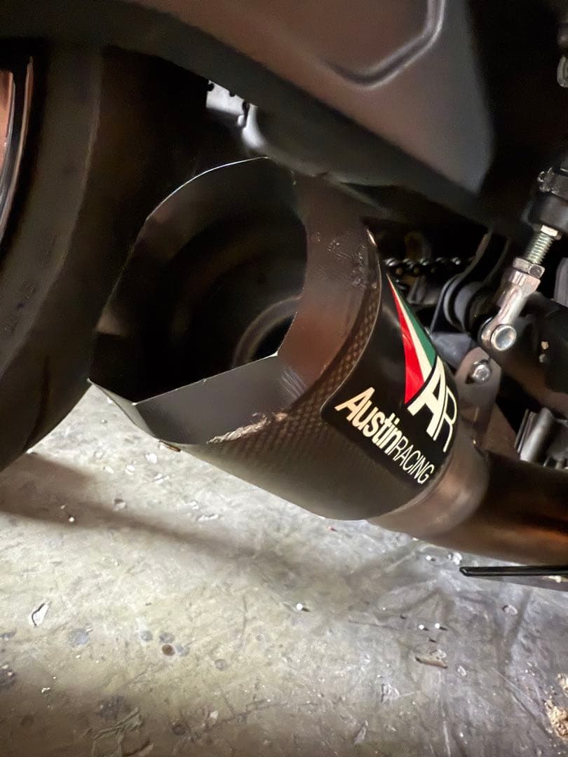 AustinRacing AR マフラー カーボンファイバー