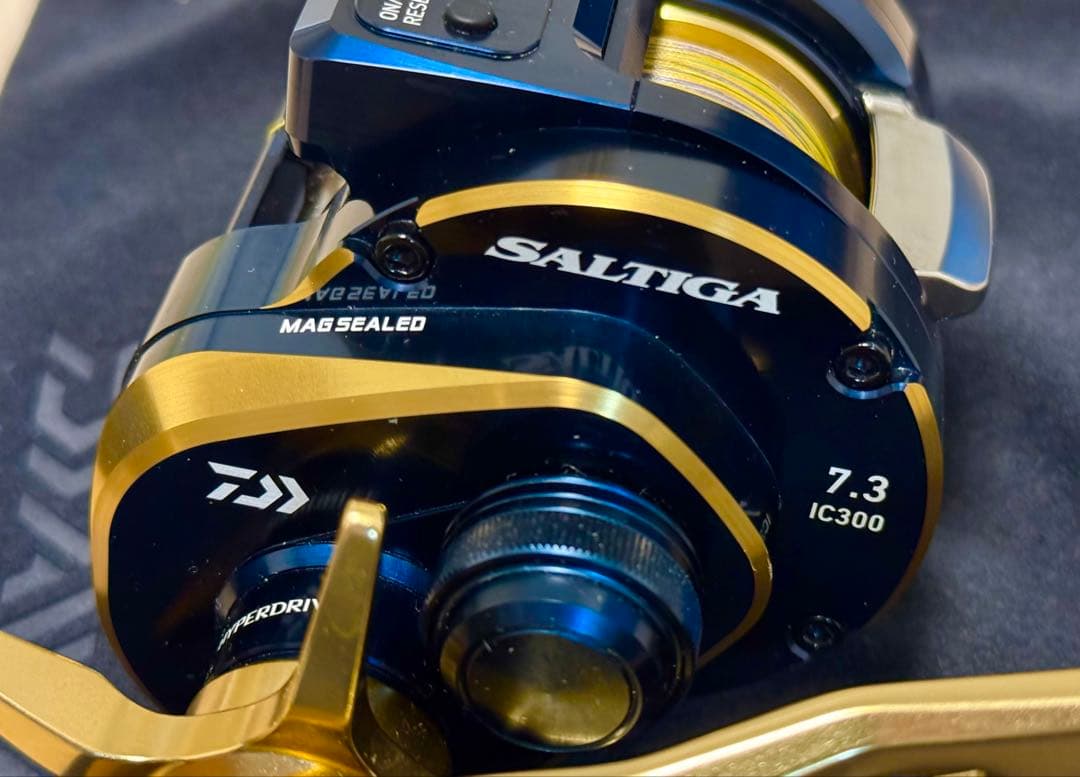 ダイワ ソルティガ DAIWA SALTIGA IC 300HL-SJ 中古美品