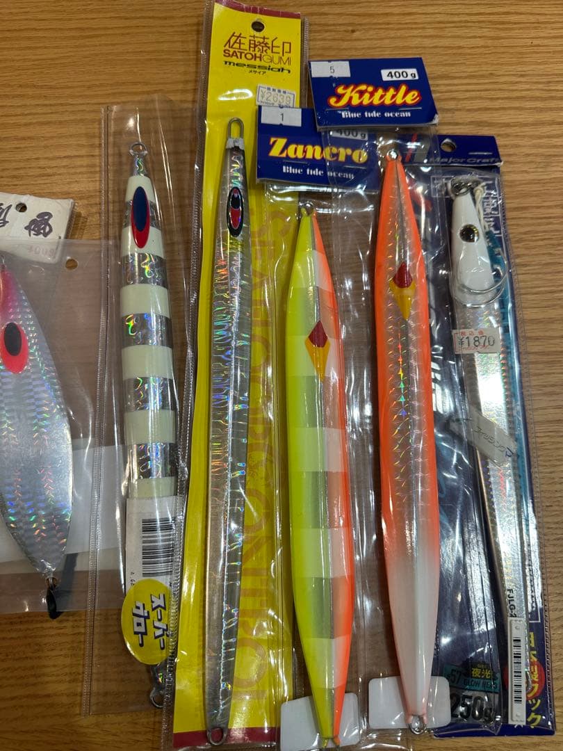 ディープライナー スロースキップ SG メタルジ 250~400g 12個セット