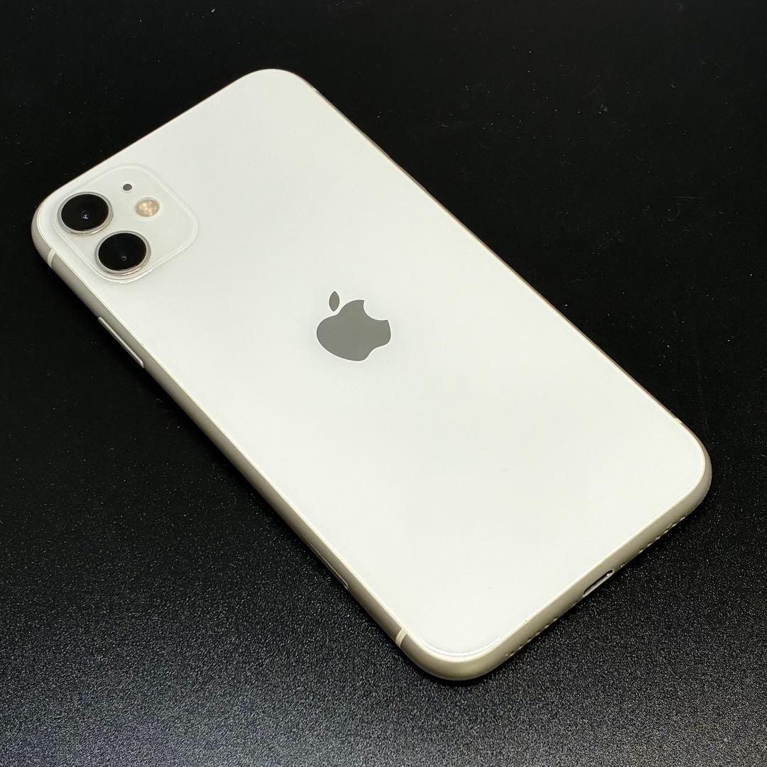 M40【電池新品　100％表示】iPhone11　256GB　ホワイト