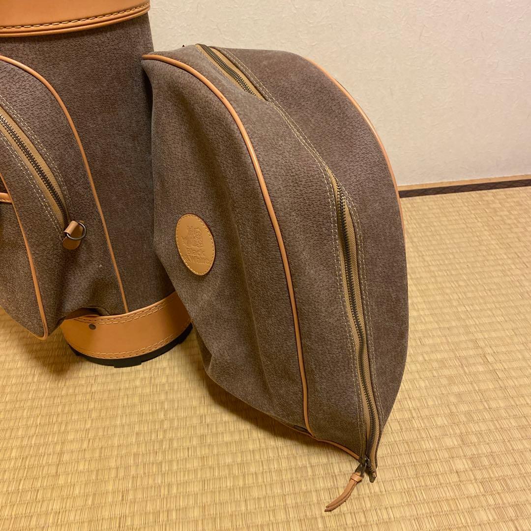 【希少】【美品】BLACK&WHITE キャディバッグ
