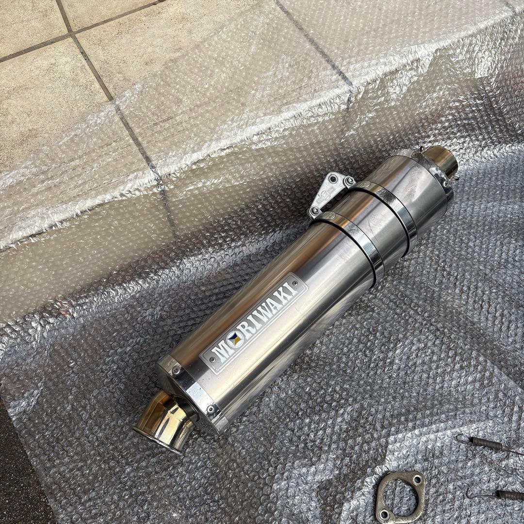 最終値下げMoriwaki チタンマフラー cb400sf nc42