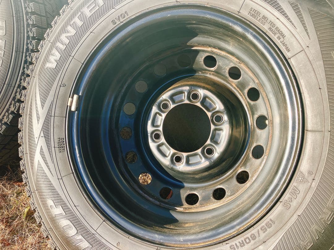 ◾️値下げ◾️ハイエース　スタッドレス ホイールセット　195/60R15