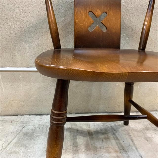 飛騨産業家具ショートアームウィンザーチェア④