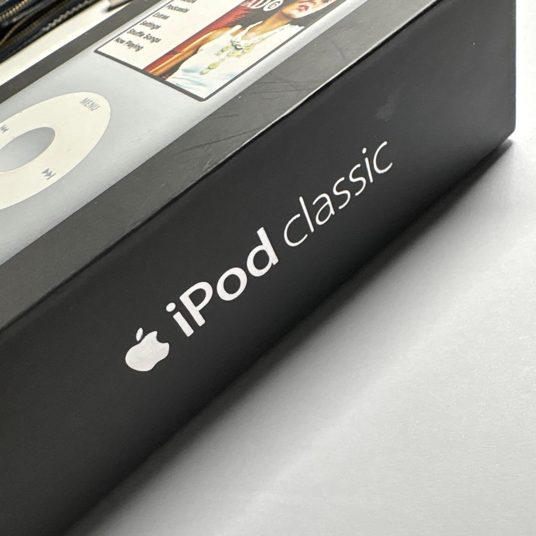 箱付き Apple iPod Classic 80GB シルバー