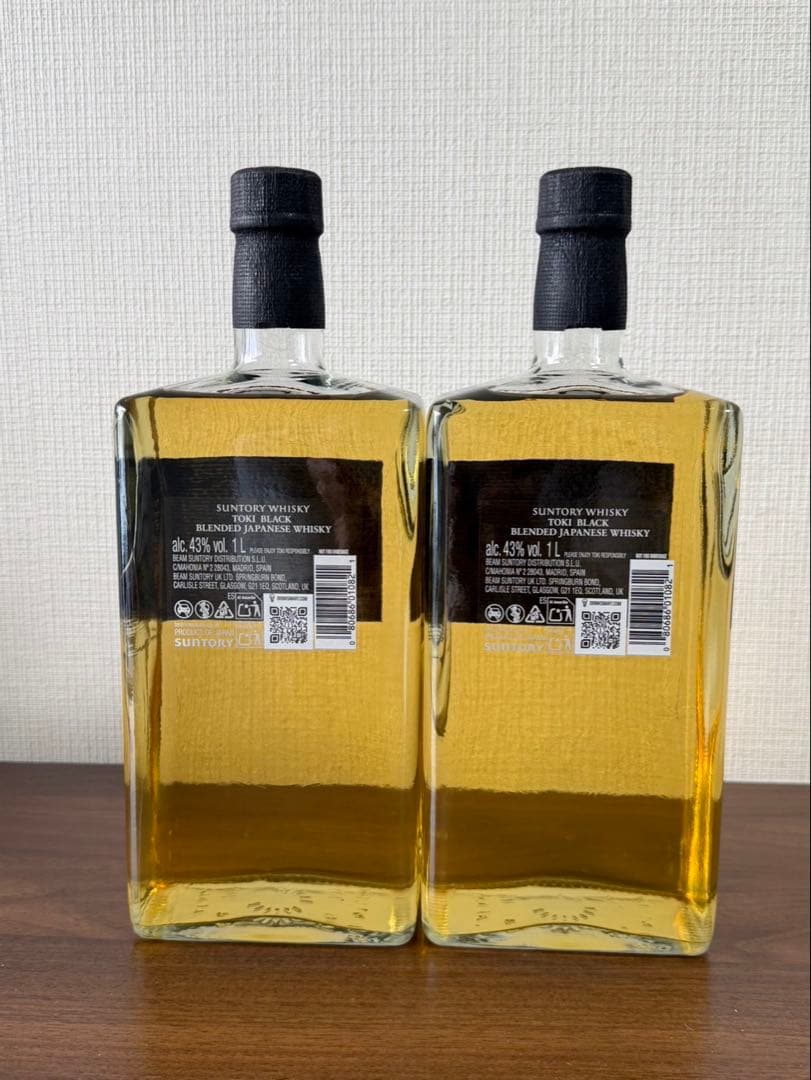 【希少】Suntory Toki 季 Whisky Black 1L ２本セット