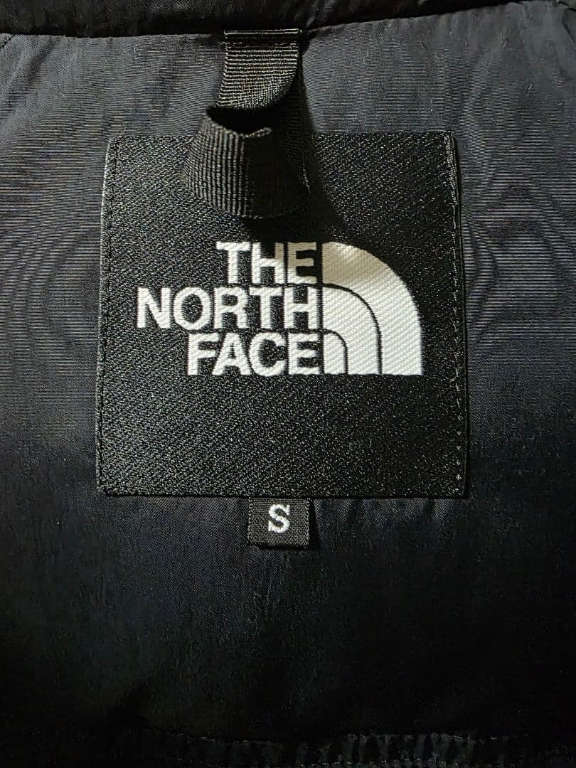THE NORTH FACE ダウンベスト Sサイズ 黒/茶色