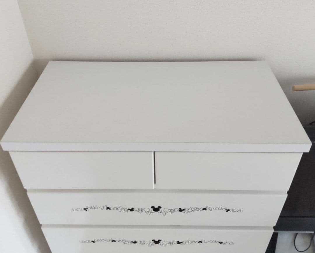 整理タンス　大人のミッキーマウス