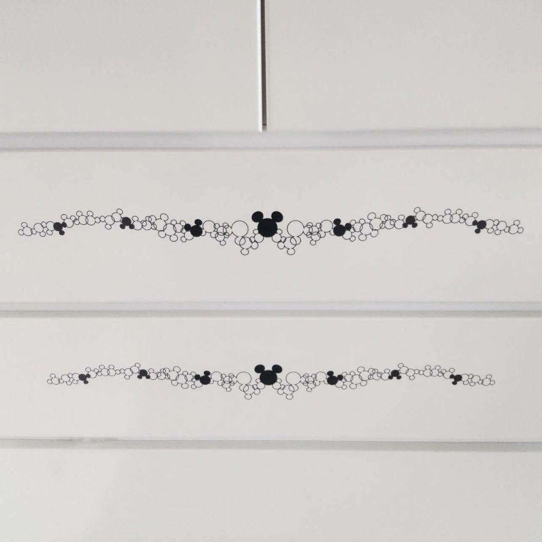 整理タンス　大人のミッキーマウス