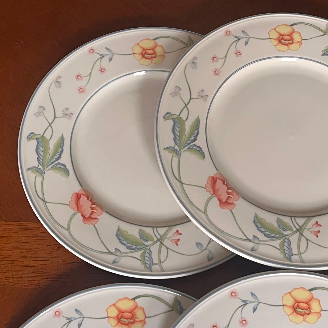【ドイツビンテージ】ビレロイ＆ボッホ★アルベルティーナ★デザート皿　4枚
