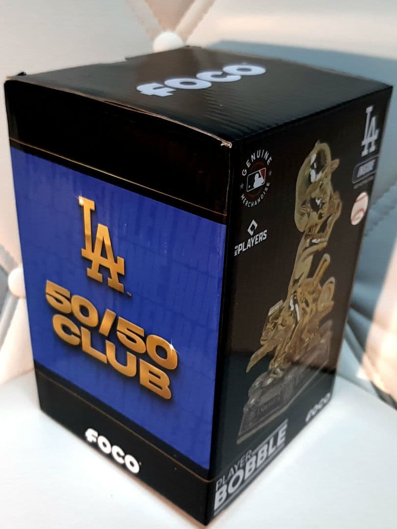 【550体限定】大谷翔平・50/50達成記念・ゴールドボブルヘッド・シリアル№付