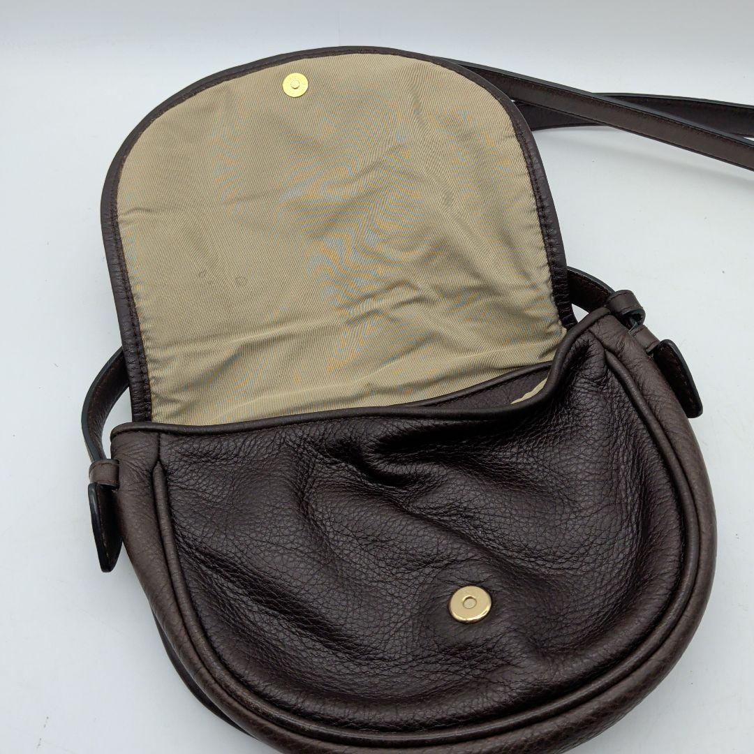 LOEWE ロエベ ショルダーバッグ 革製 ブラウン レディースバッグ