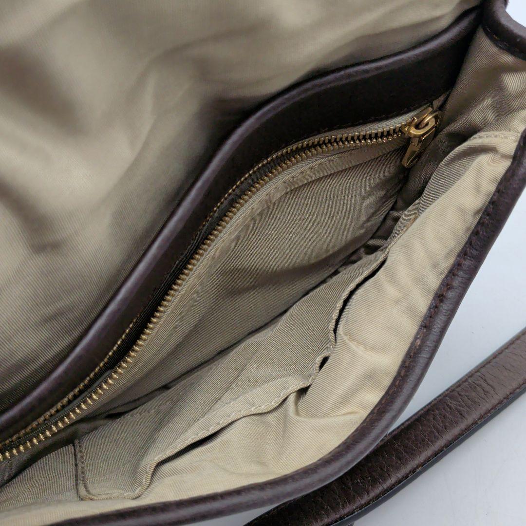 LOEWE ロエベ ショルダーバッグ 革製 ブラウン レディースバッグ