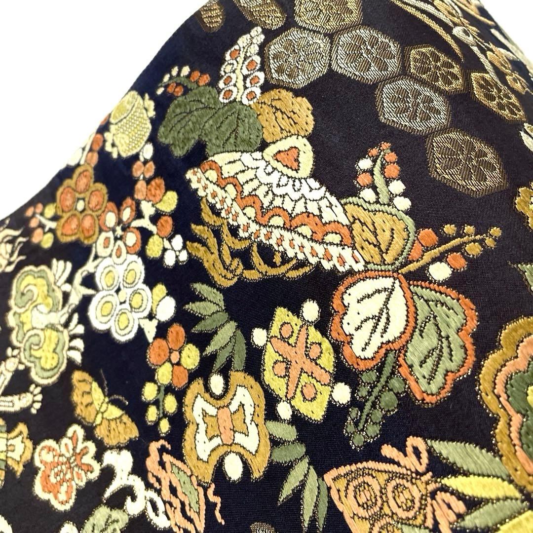 専用帯6105 ●高級 正絹 六通 袋帯 宝尽くし