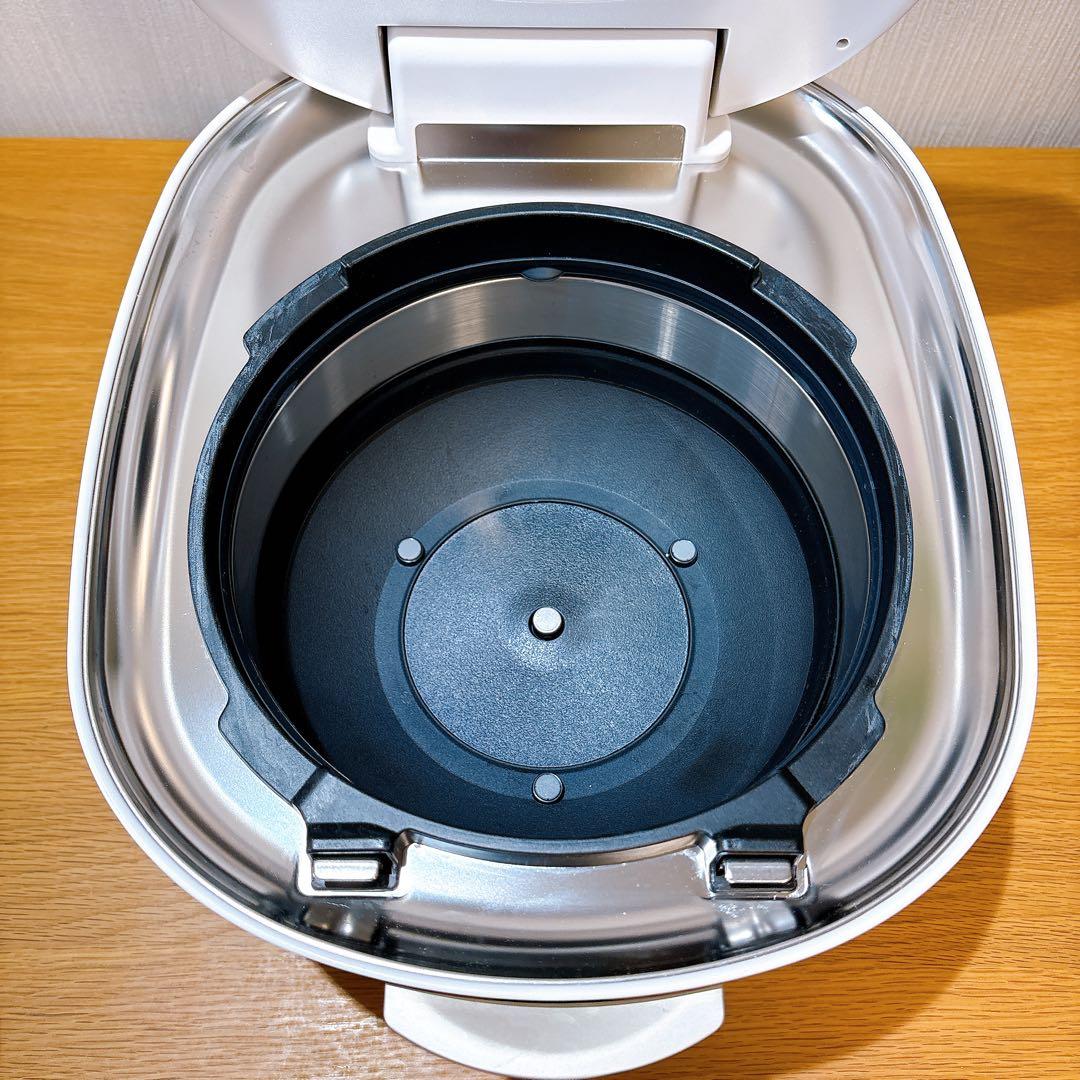 タイガー　炊飯器 5.5合 土鍋圧力IH式 「ご泡火炊き」 JRX-S100WS