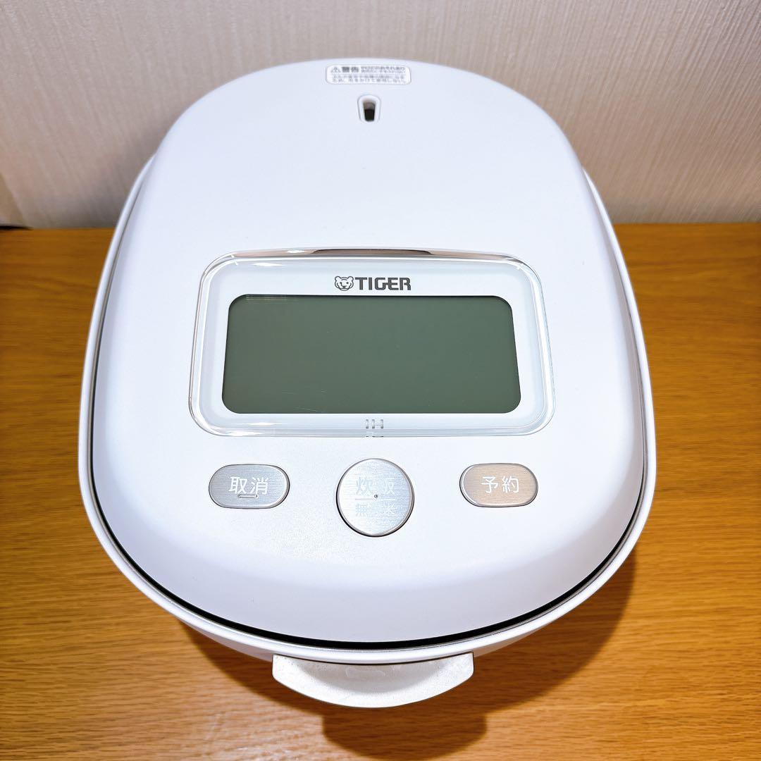 タイガー　炊飯器 5.5合 土鍋圧力IH式 「ご泡火炊き」 JRX-S100WS