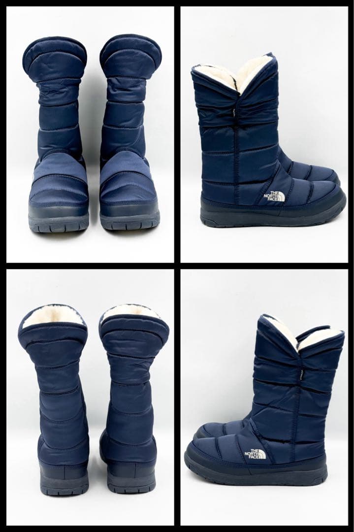 極美品 ノースフェイス スノーブーツ 24.0 プリマロフト 防寒 2way