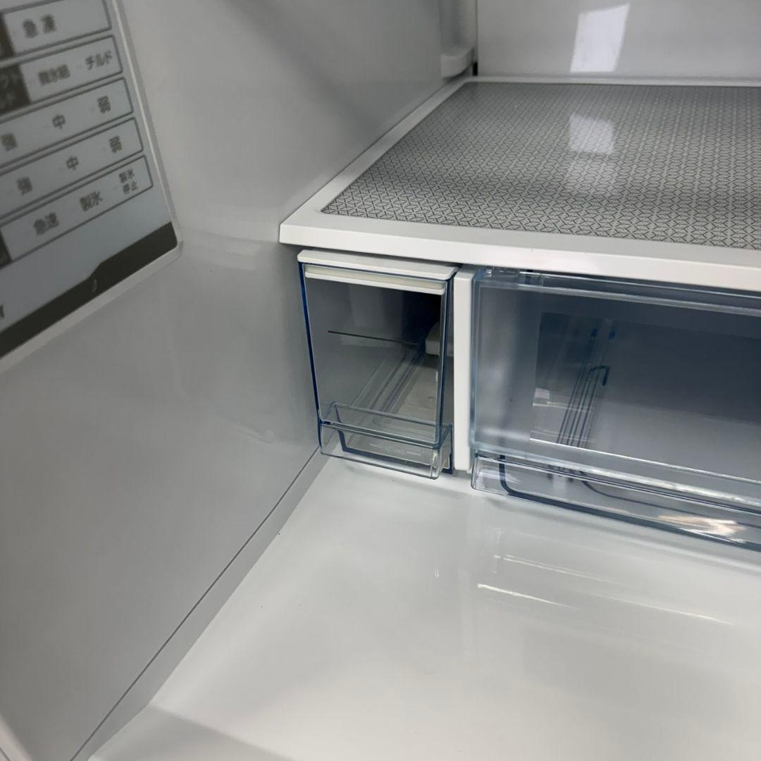 334 関東配送　大型冷蔵庫　右開き　300L〜400L　自動製氷機付　極美品