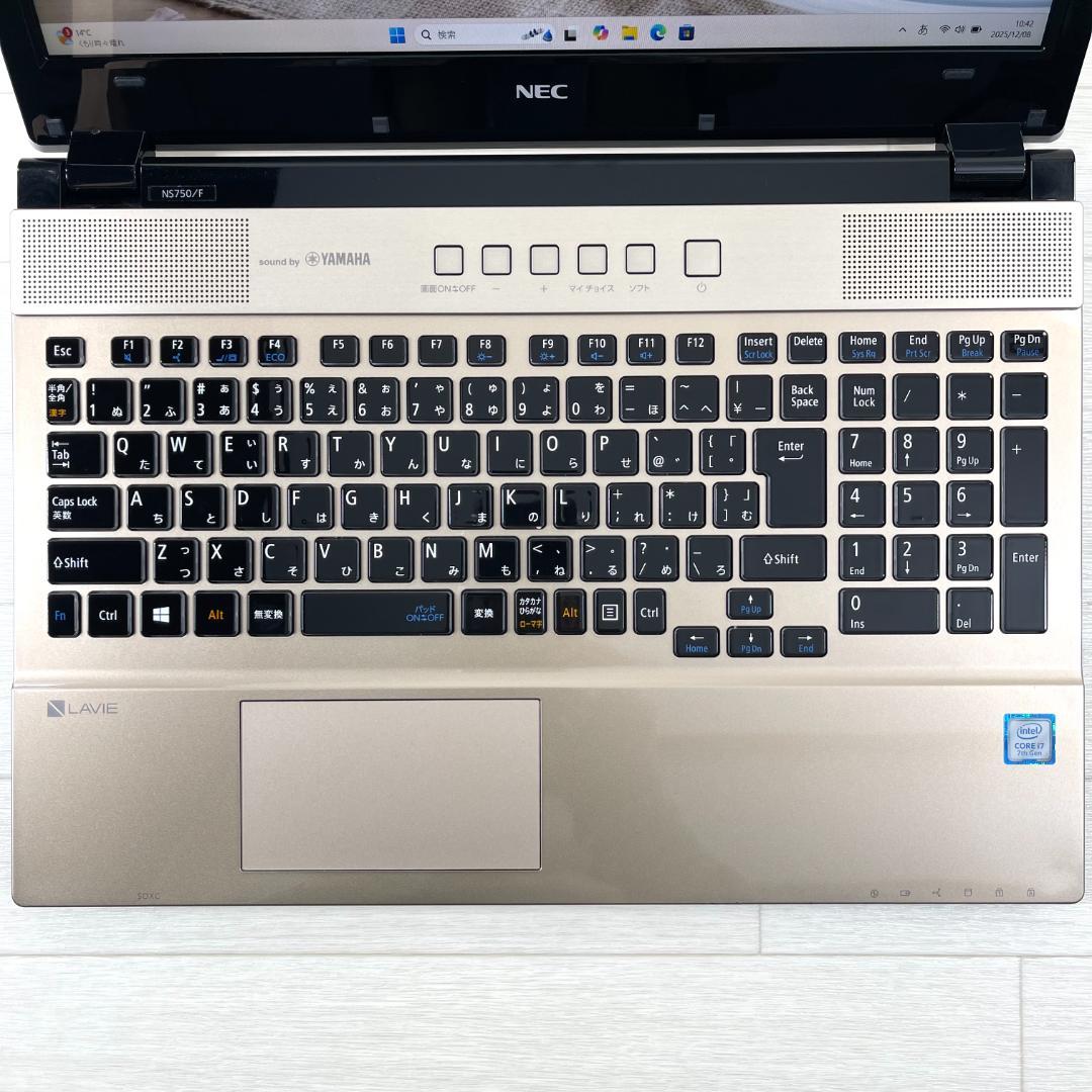 NEC LAVIE i7 新品SSD＋HDD1T メモリ16 ノートパソコン