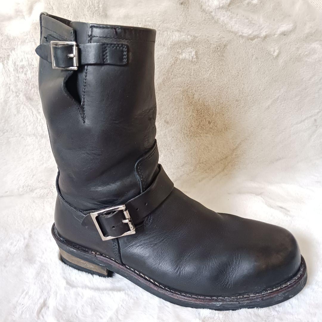 Hawkins　ホーキンス　エンジニアブーツ ショートブーツ　ブラック　26.5