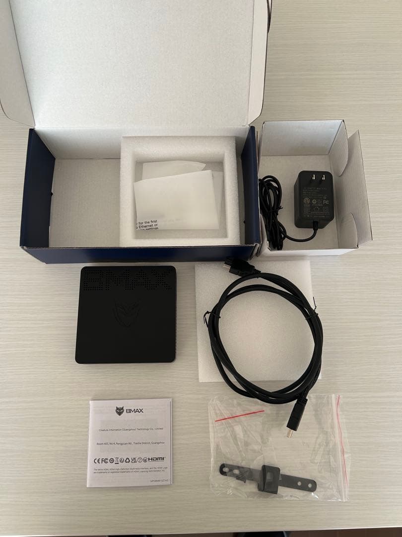 BMAX Mini PC B1Pro ブラック