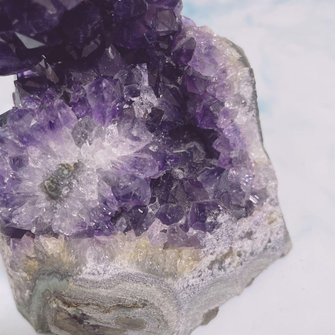 フラワーアメジスト ‎キラキラ お花 かわいい