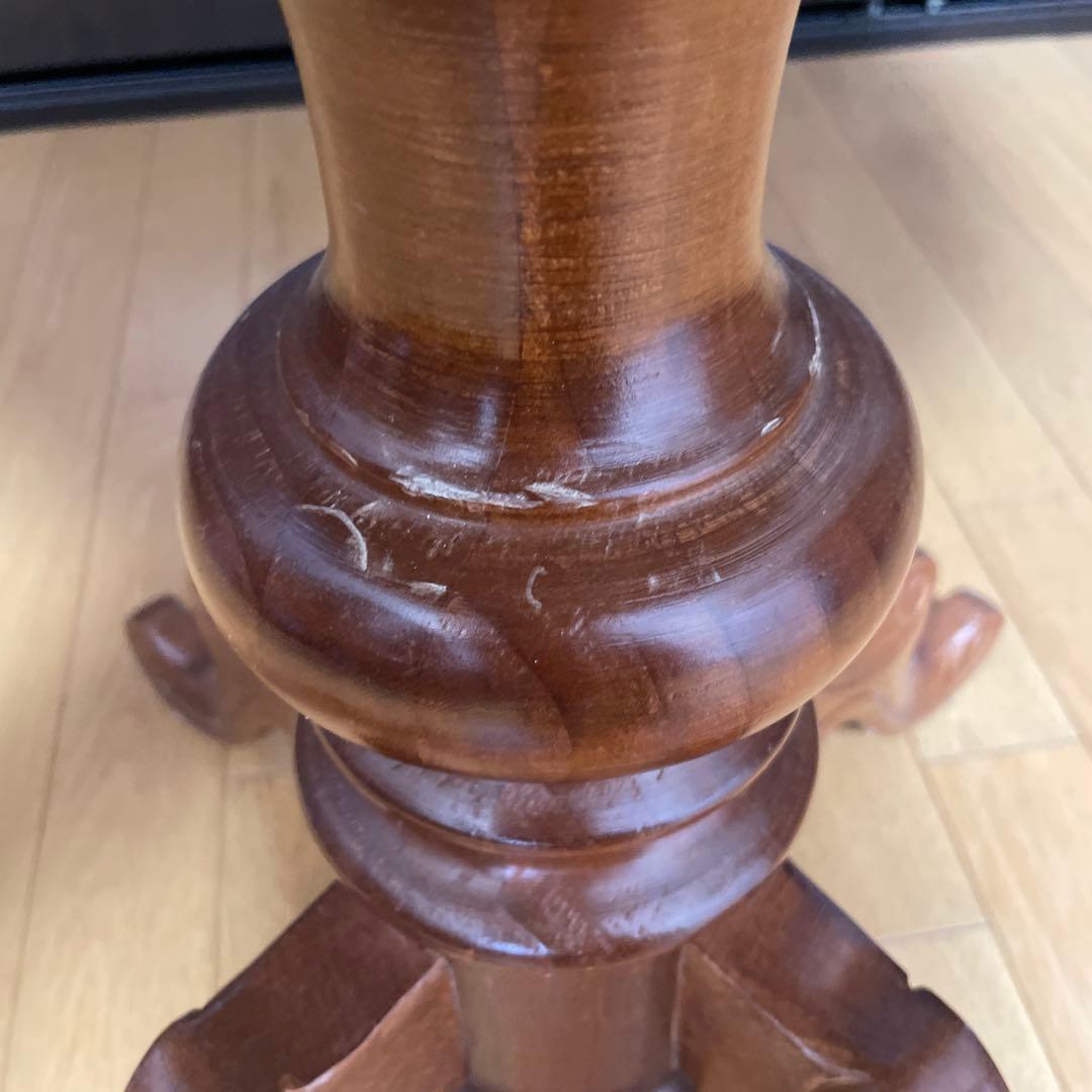 ①【条件あり】イタリア製　アンティーク　ダイニングテーブル