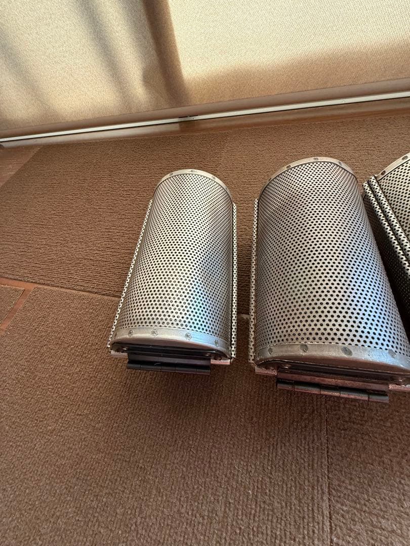 JHBS 丸メッシュ焼き型　ラウンドパン型　4個セット