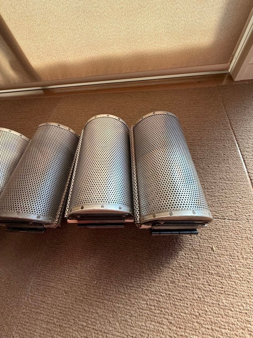 JHBS 丸メッシュ焼き型　ラウンドパン型　4個セット