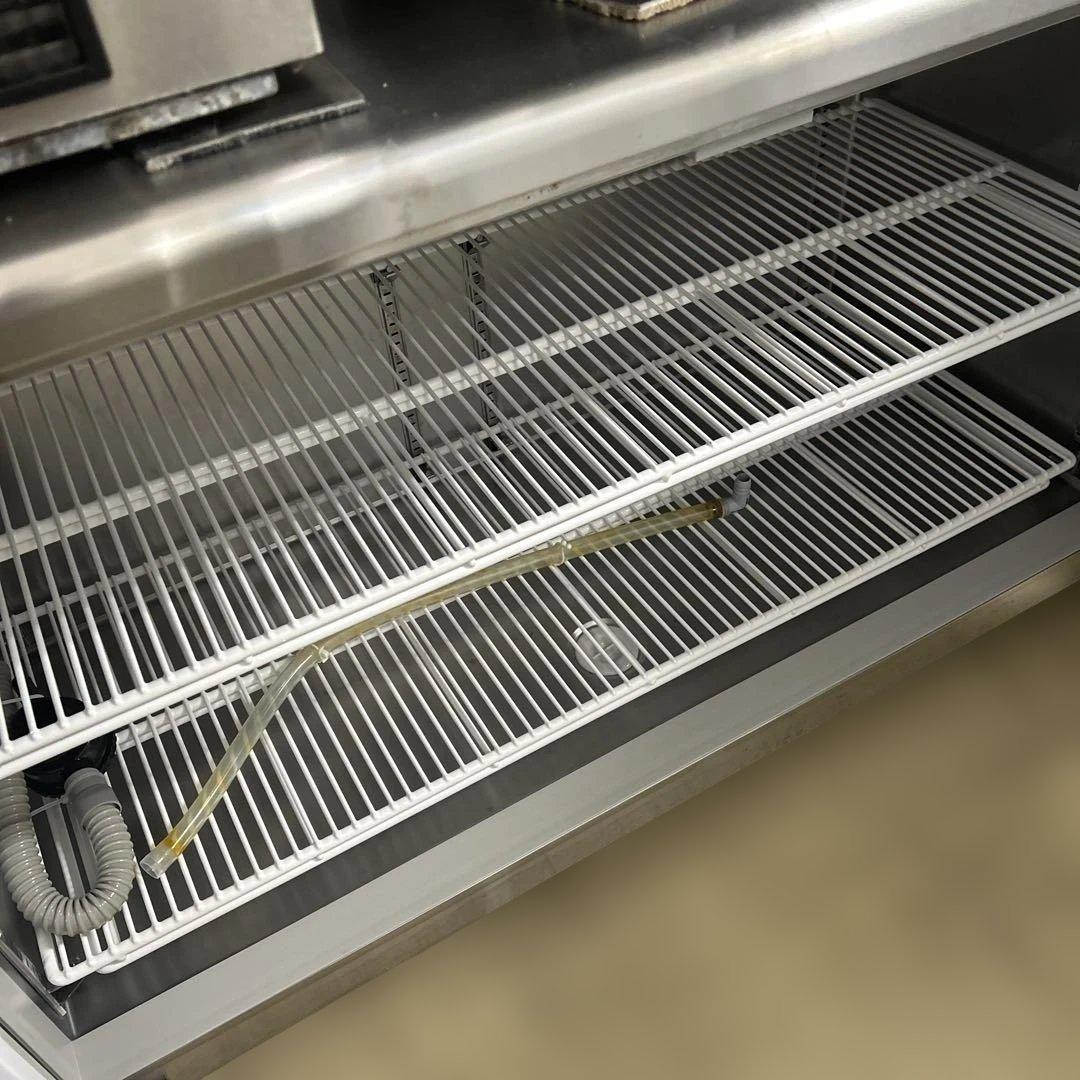 7094【程度良好】2021年製 ダイワ コールドテーブル冷蔵庫 337L