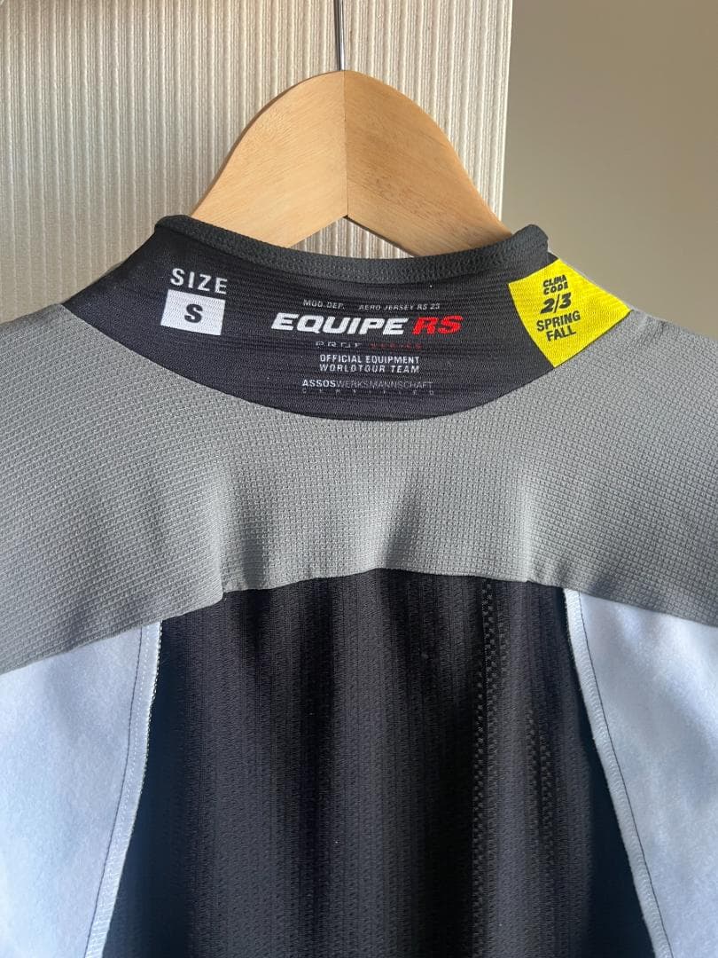 2020年 ASSOS 春秋向け レーシングフィット 半袖ジャージ / Sサイズ