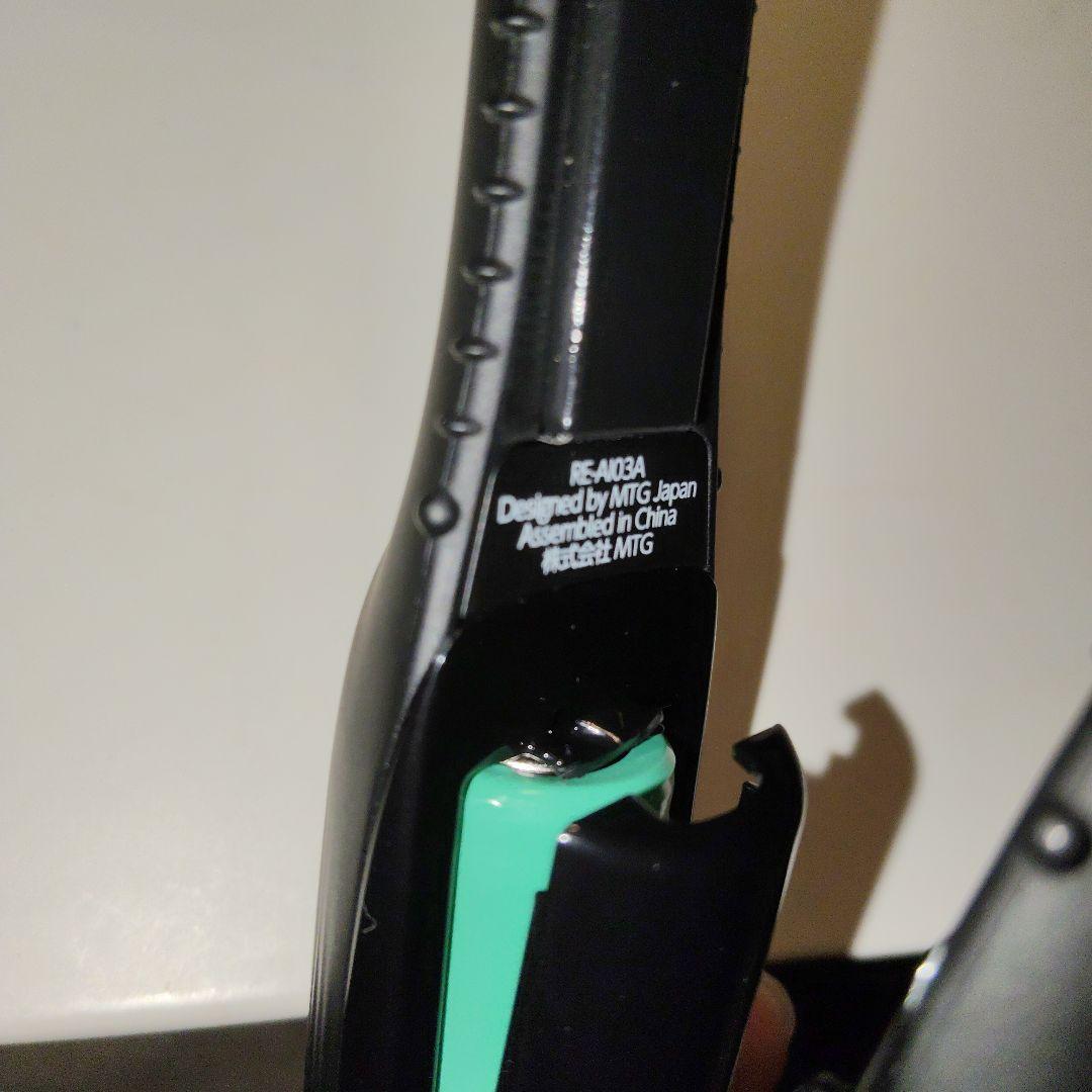 リファ フィンガーアイロン コードレス ブラック 黒 ミニアイロン ホルダー