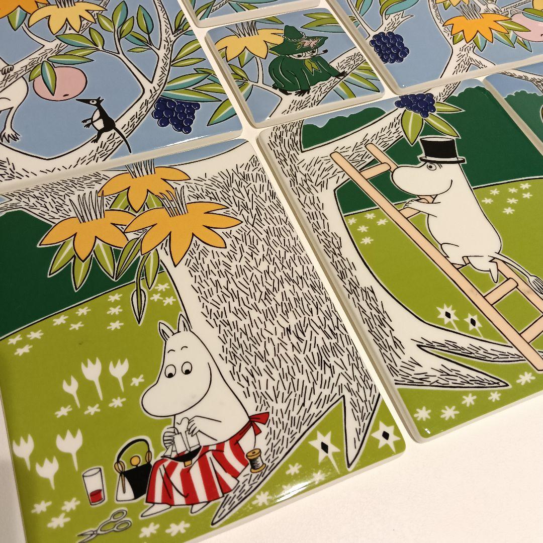 アラビア コンプリート 13枚セット ムーミン デコツリー タイル 希少 レア