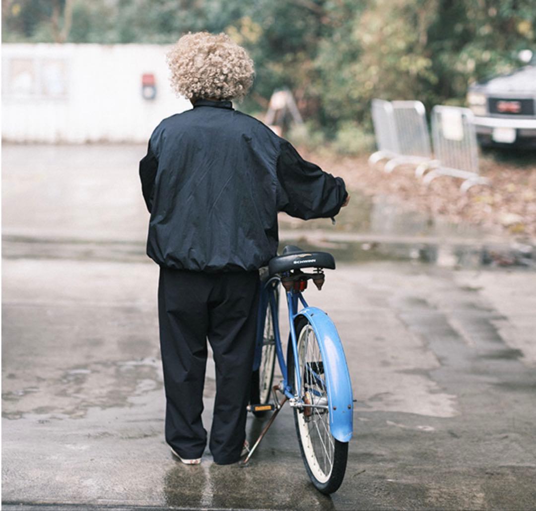 ジャケット・アウター wide dad NYLON ZIP JACKET