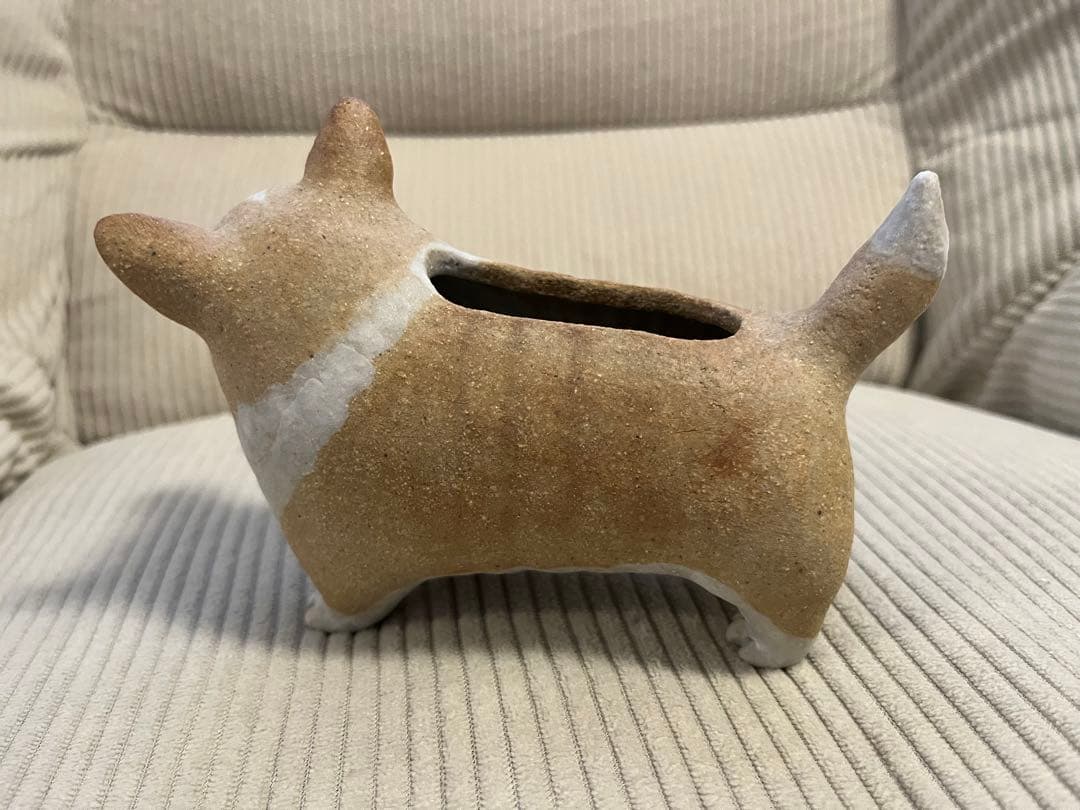 レア　かとうゆみ　犬の置物