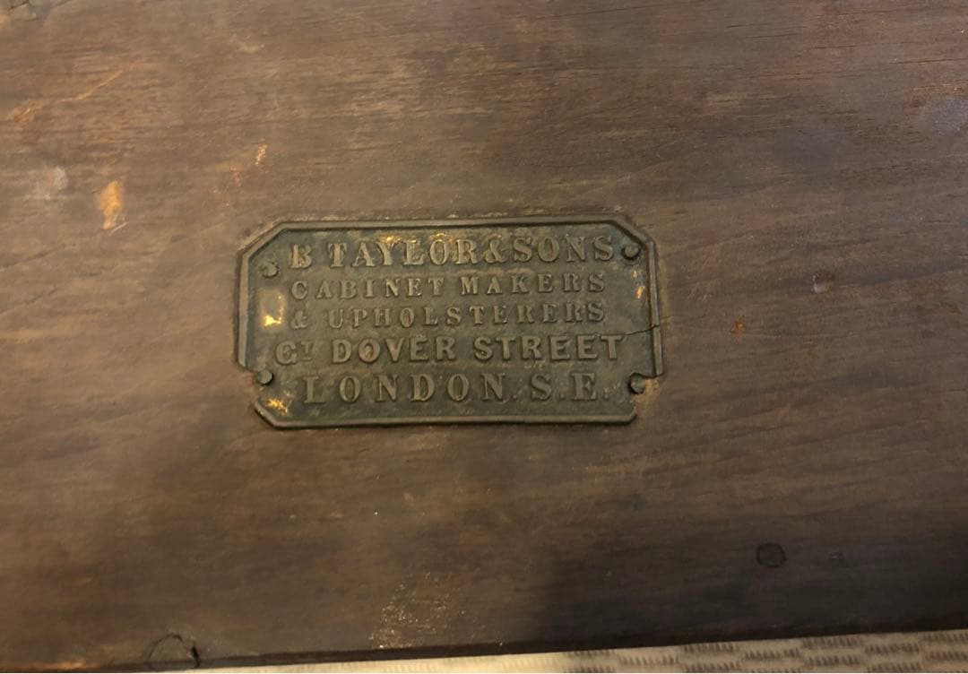 骨董家具　英国製　アンティーク 天然　アラバスター大理石　天板 サイドテーブル