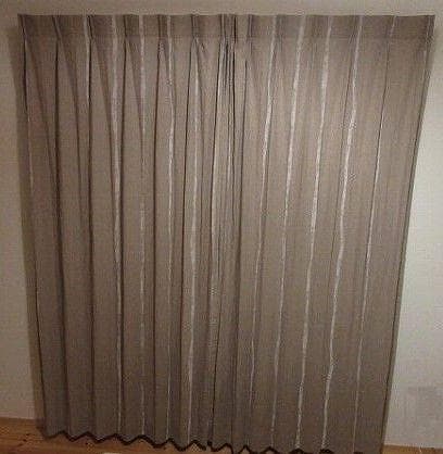 VEJASヴェジャス　unico 天然素材リネンカーテン　2枚　裏地つき