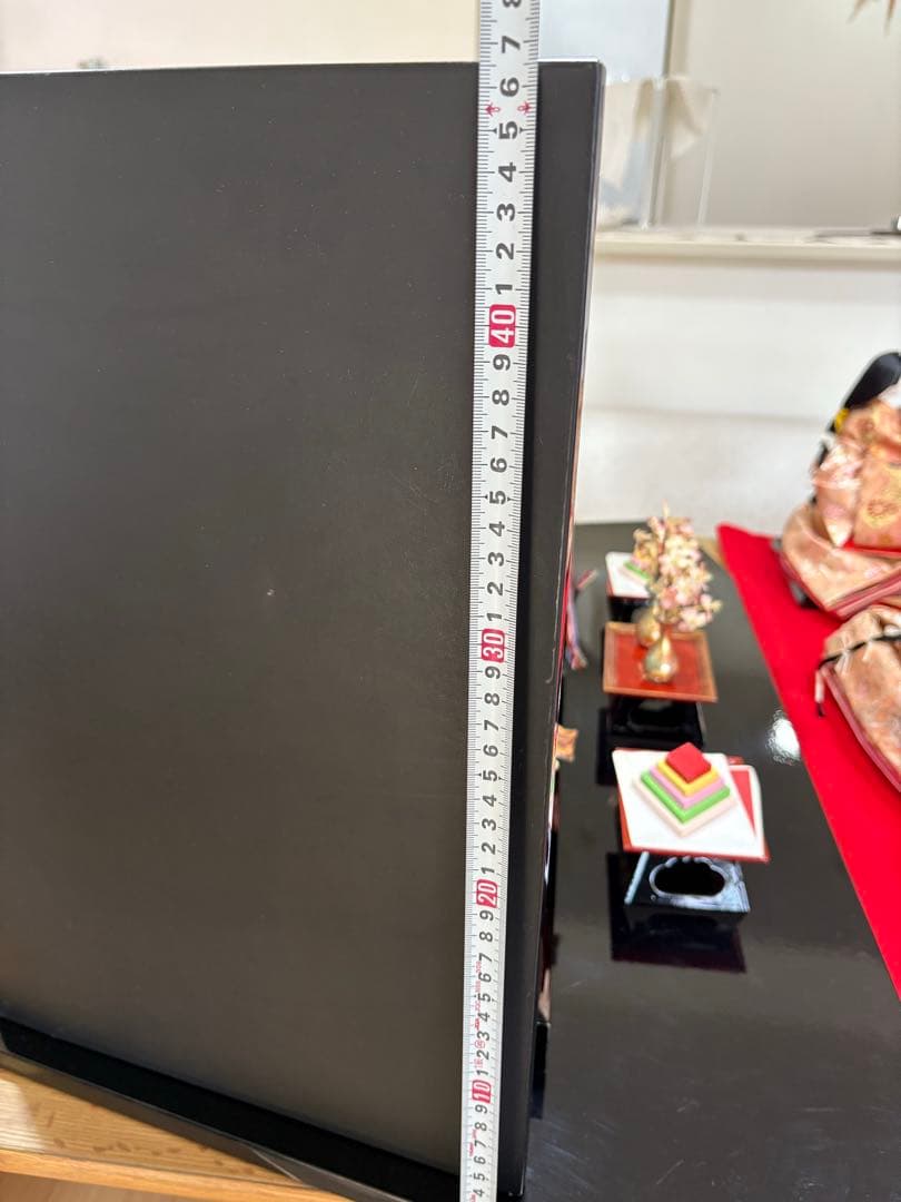 伝統的なひな人形セット