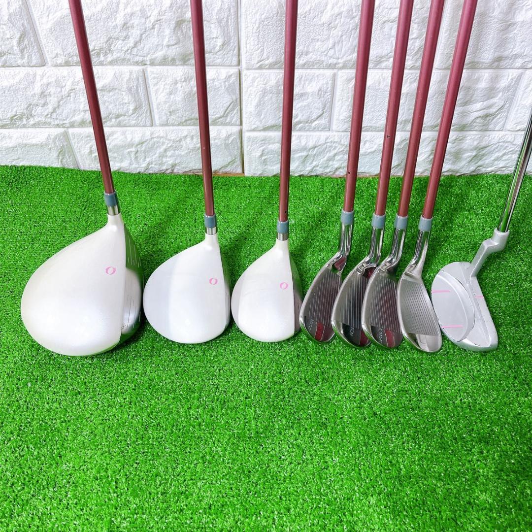 レディース ゴルフクラブ8本セット 人気 キャディバッグ キャロウェイ 初心者