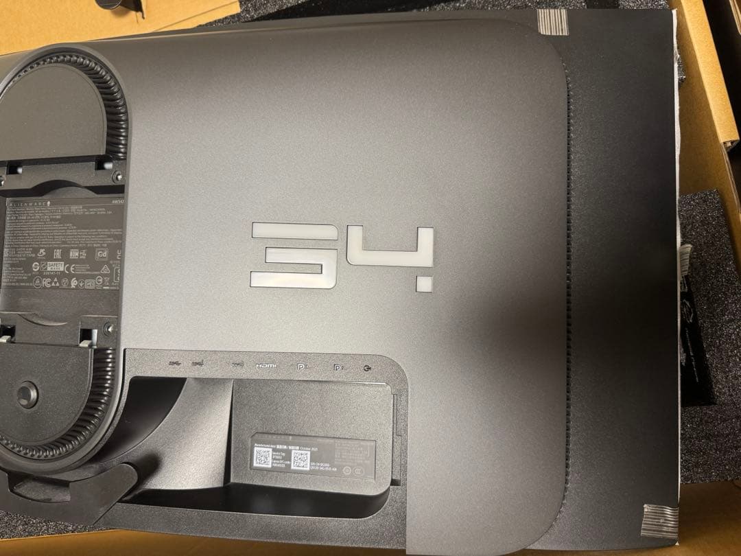 DELL ALIENWARE AW3423DWF ウルトラワイドモニター