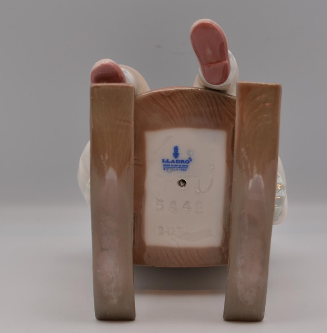 お昼寝／疲れちゃった　★リヤドロ　２体セット　スペイン　ポーセリン　光沢仕上げ