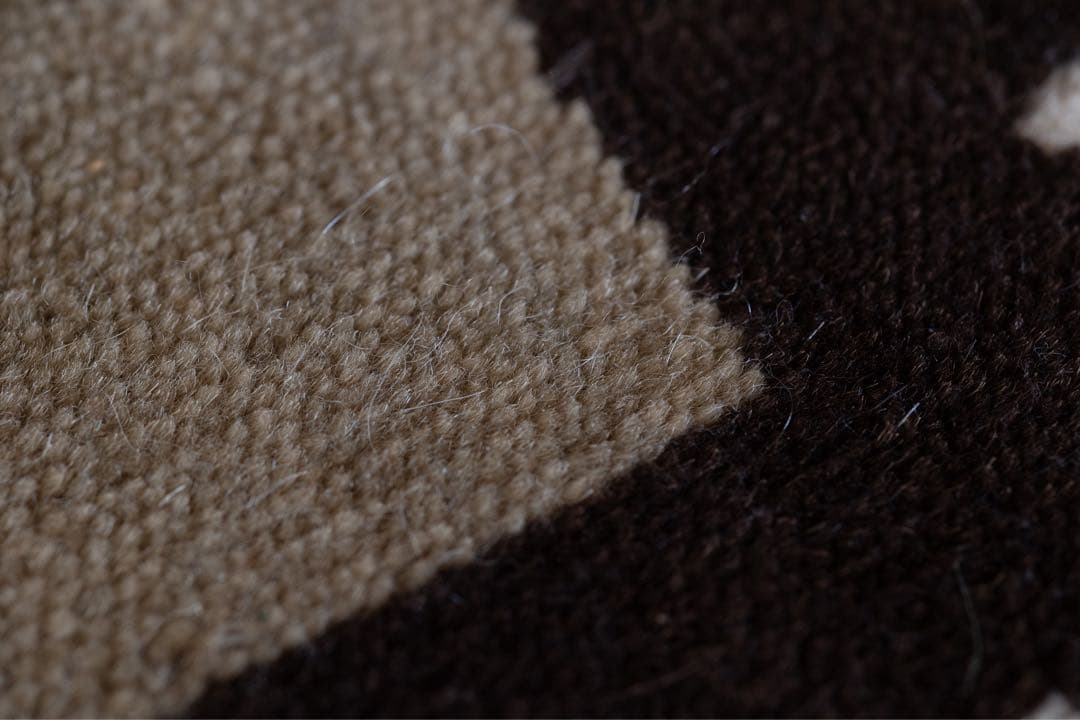 【美品】ギャッベ 150×200 a.depecheオリジナル ウール ラグ