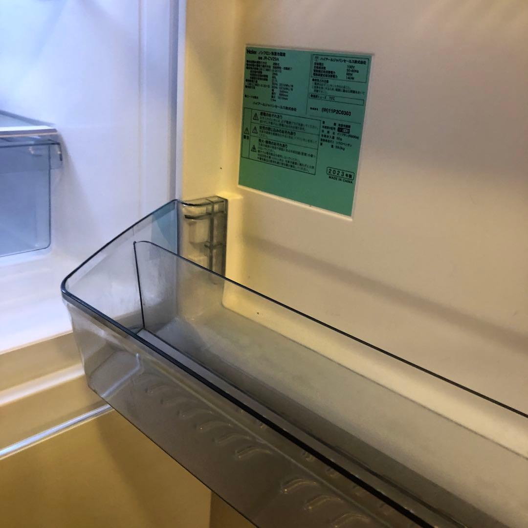 美品　ハイアール冷蔵庫2023年JR-CV29A 286L　3ドア右開き