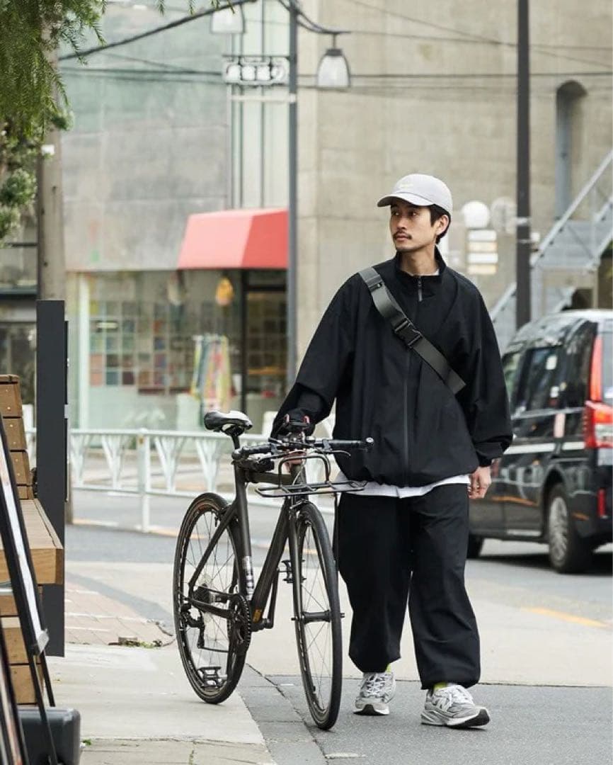 FreshService フレッシュサービス コーポレートトラックスーツ 黒 L