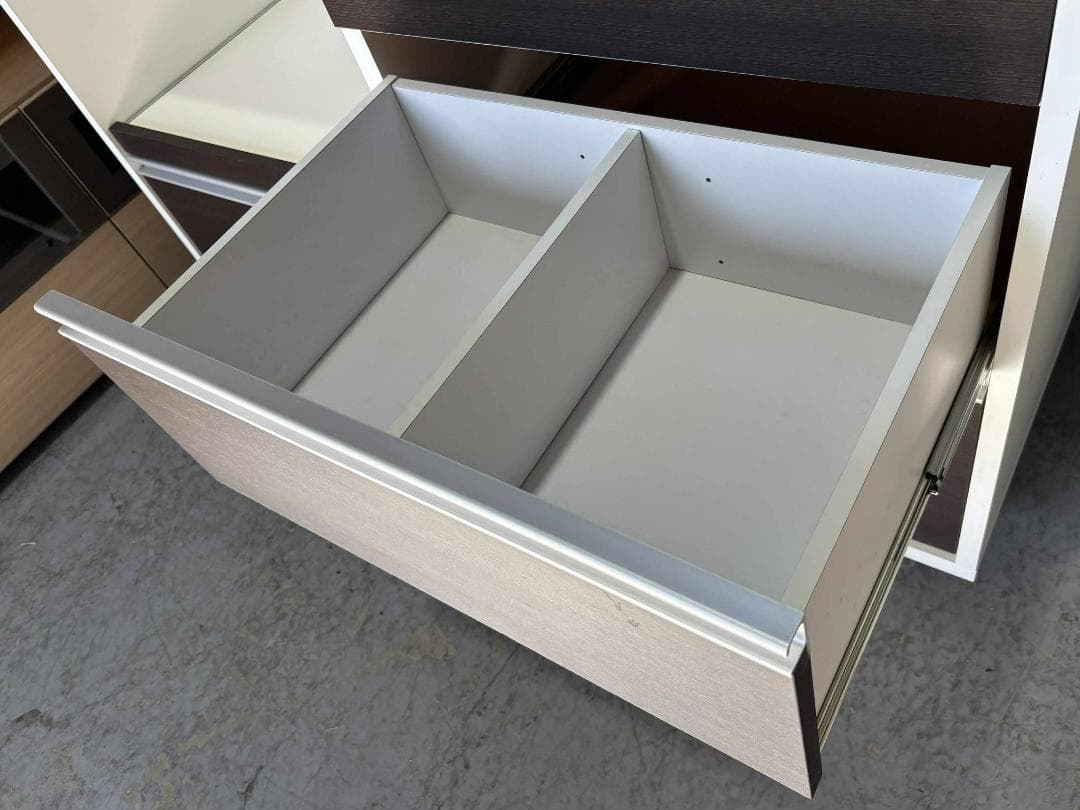 ピヨピヨ ガルトステンレストップキッチンカウンターコンセント・キャスター付