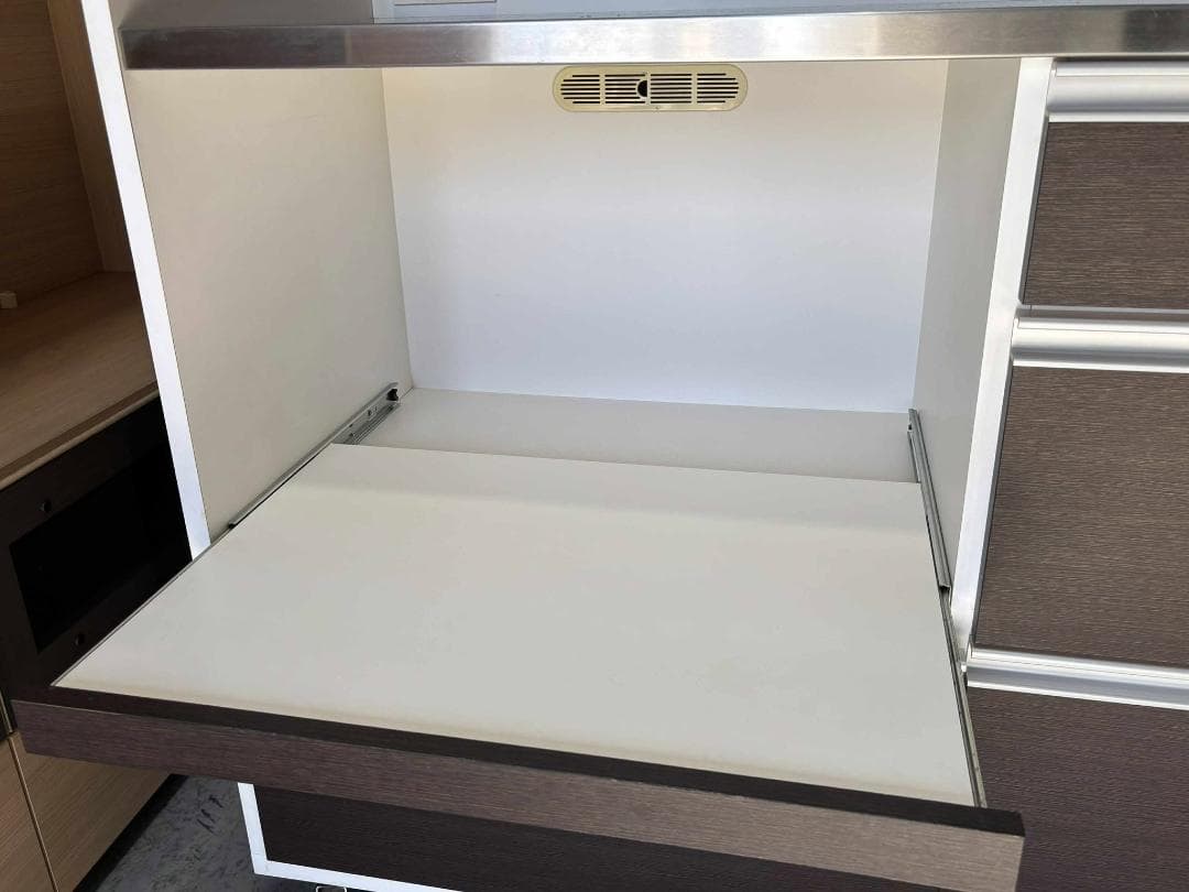 ピヨピヨ ガルトステンレストップキッチンカウンターコンセント・キャスター付