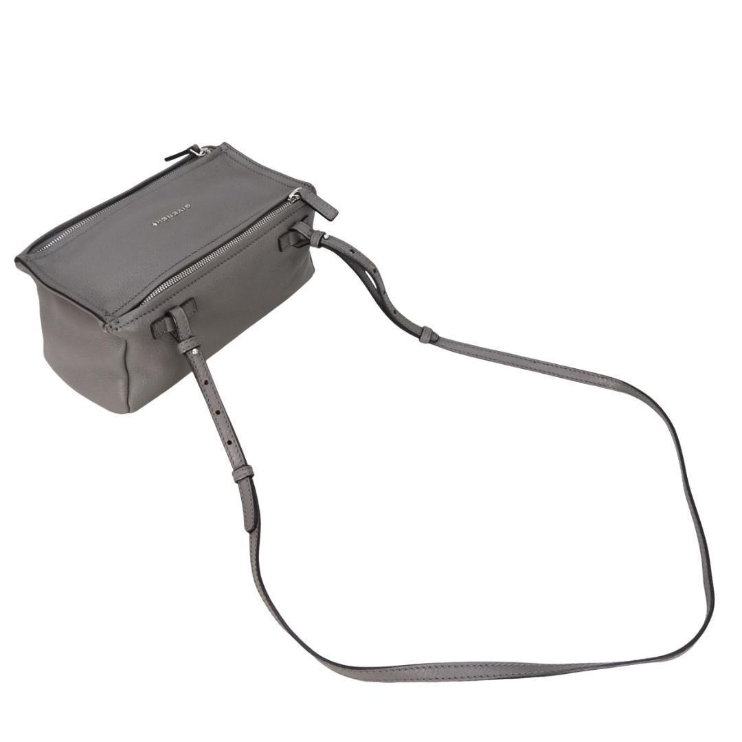 本物 美品 ■ジバンシー■パンドラ ミニ レザー 斜めがけショルダーバッグ