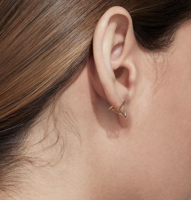 SHIHARA Triangle Pierce 10【片耳用】