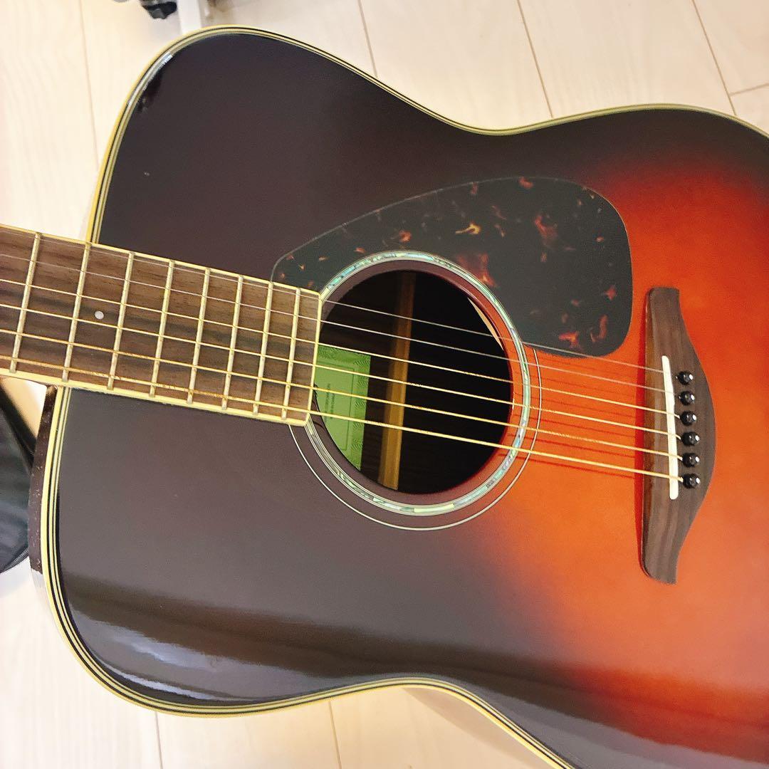 YAMAHA アコースティックギター FG830TBS ケース付